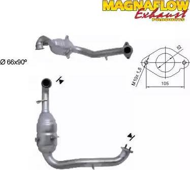 Magnaflow 74815D - Katalizators ps1.lv