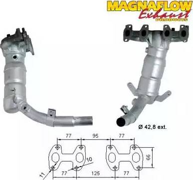 Magnaflow 74301 - Katalizators ps1.lv