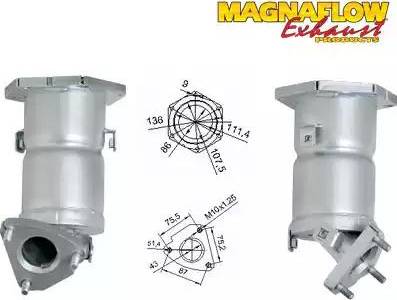 Magnaflow 75604 - Katalizators ps1.lv