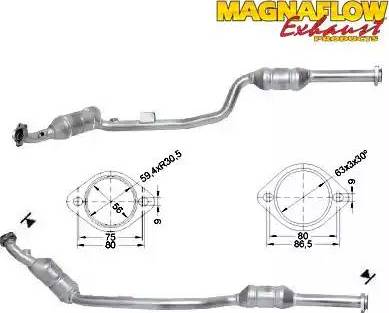 Magnaflow 75029 - Katalizators ps1.lv