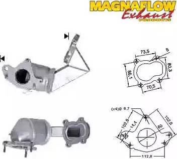 Magnaflow 75820D - Katalizators ps1.lv