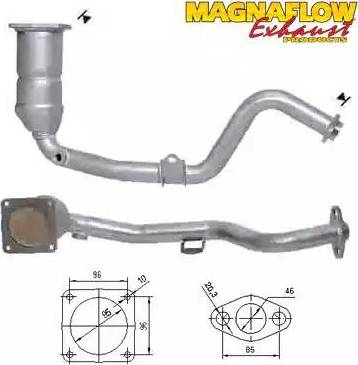 Magnaflow 76039 - Katalizators ps1.lv