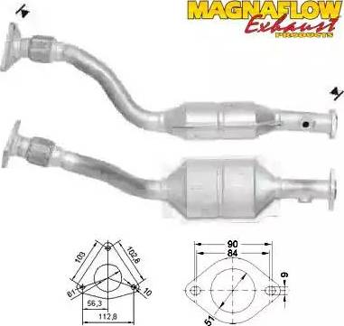 Magnaflow 76311 - Katalizators ps1.lv