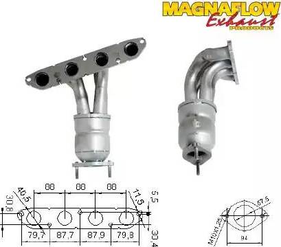 Magnaflow 76707 - Katalizators ps1.lv