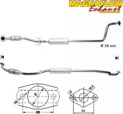 Magnaflow 78006 - Katalizators ps1.lv