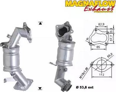 Magnaflow 78020D - Katalizators ps1.lv