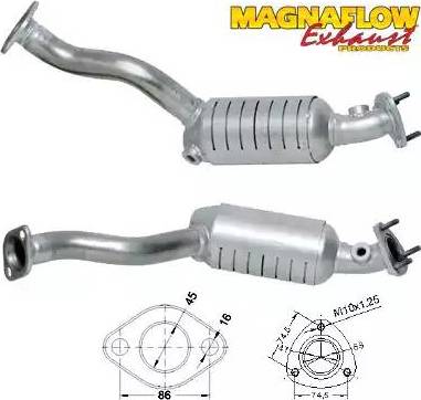 Magnaflow 73002 - Katalizators ps1.lv