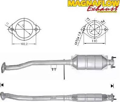 Magnaflow 72526D - Katalizators ps1.lv