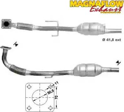 Magnaflow 77006 - Katalizators ps1.lv