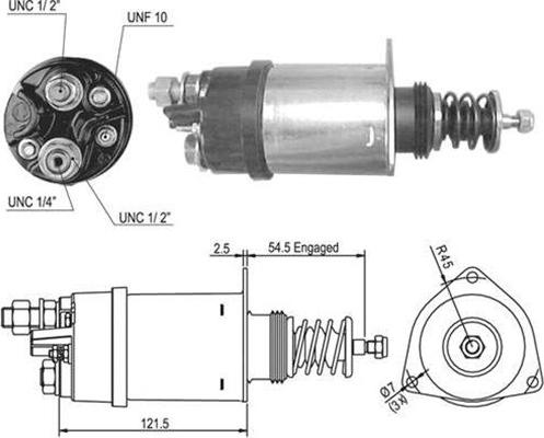 Magneti Marelli 940113050499 - Ievilcējrelejs, Starteris ps1.lv