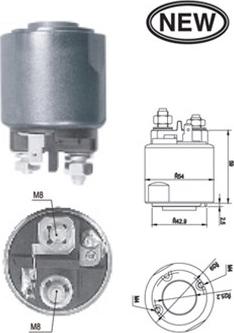 Magneti Marelli 940113050546 - Ievilcējrelejs, Starteris ps1.lv