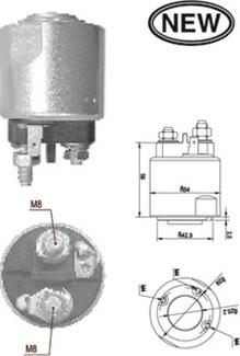 Magneti Marelli 940113050547 - Ievilcējrelejs, Starteris ps1.lv