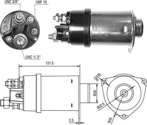 Magneti Marelli 940113050041 - Ievilcējrelejs, Starteris ps1.lv