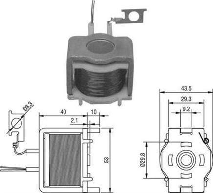 Magneti Marelli 940113050359 - Ievilcējrelejs, Starteris ps1.lv