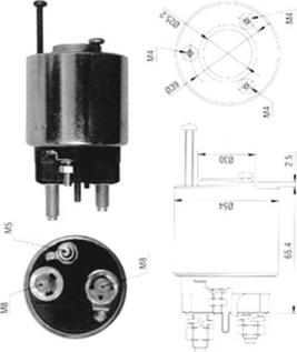 Magneti Marelli 940113050372 - Ievilcējrelejs, Starteris ps1.lv