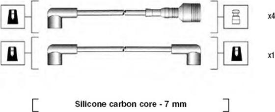 Magneti Marelli 941044060500 - Augstsprieguma vadu komplekts ps1.lv