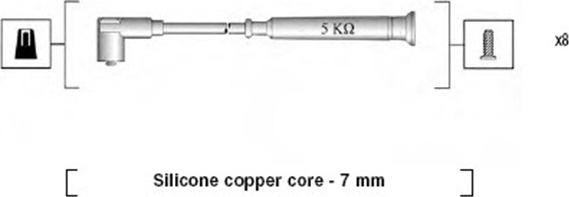 Magneti Marelli 941045340520 - Augstsprieguma vadu komplekts ps1.lv