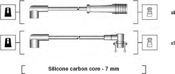 Magneti Marelli 941145150712 - Augstsprieguma vadu komplekts ps1.lv