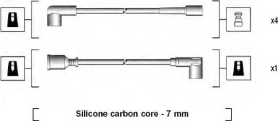 Magneti Marelli 941125070664 - Augstsprieguma vadu komplekts ps1.lv