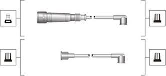 Magneti Marelli 941319170003 - Augstsprieguma vadu komplekts ps1.lv