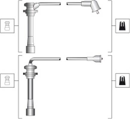 Magneti Marelli 941318111278 - Augstsprieguma vadu komplekts ps1.lv