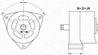 Magneti Marelli 943356468010 - Ģenerators ps1.lv