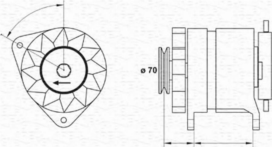 Magneti Marelli 943356595010 - Ģenerators ps1.lv