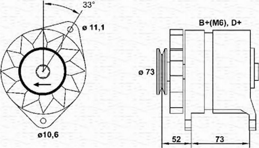 Magneti Marelli 943 35 685 101 0 - Ģenerators ps1.lv