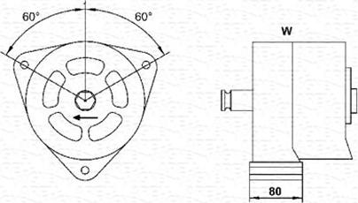 Magneti Marelli 943356224010 - Ģenerators ps1.lv