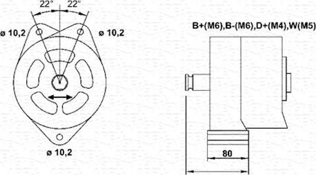 Magneti Marelli 943357257010 - Ģenerators ps1.lv