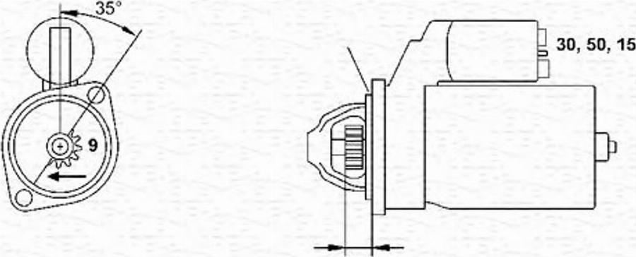 Magneti Marelli 943251220010 - Starteris ps1.lv