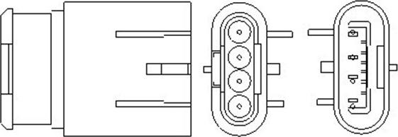 Magneti Marelli 466016355154 - Lambda zonde ps1.lv