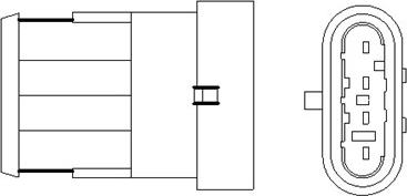 Magneti Marelli 466016355174 - Lambda zonde ps1.lv