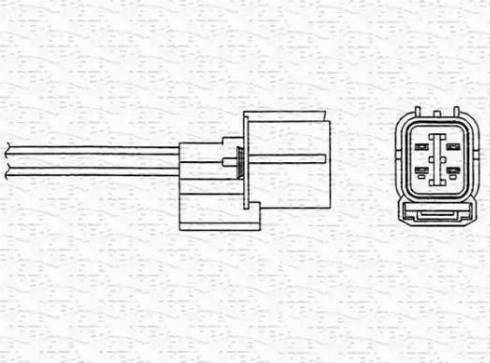 Magneti Marelli 460000148010 - Lambda zonde ps1.lv