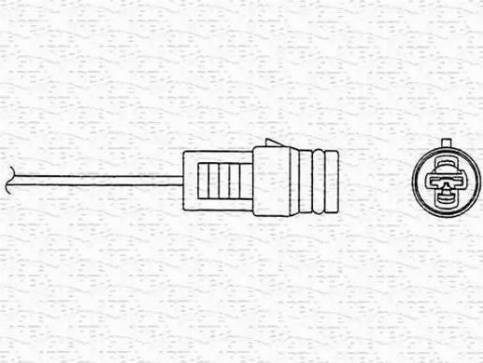 Magneti Marelli 460000154010 - Lambda zonde ps1.lv