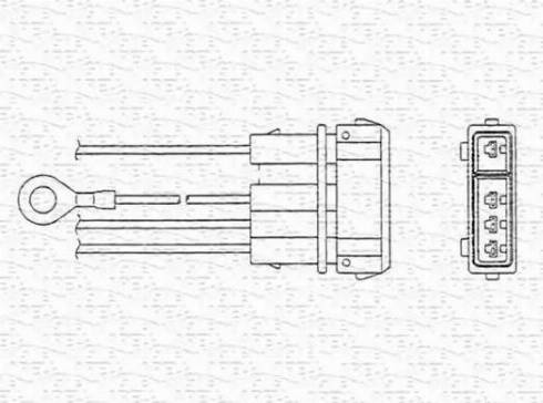 Magneti Marelli 460001850010 - Lambda zonde ps1.lv