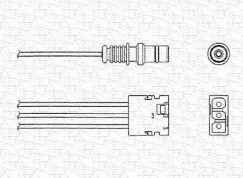 Magneti Marelli 460000160010 - Lambda zonde ps1.lv