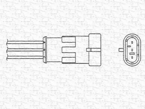 Magneti Marelli 460000126010 - Lambda zonde ps1.lv