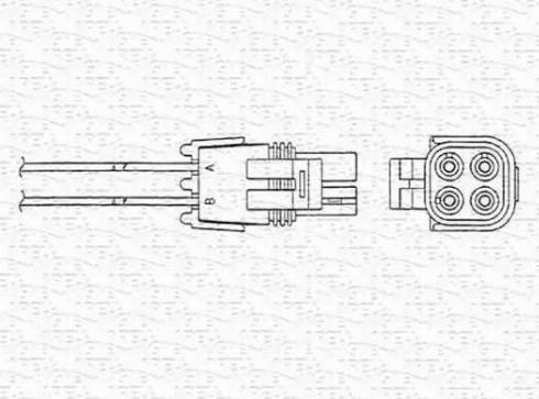 Magneti Marelli 460000282010 - Lambda zonde ps1.lv