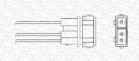 Magneti Marelli 460000237010 - Lambda zonde ps1.lv