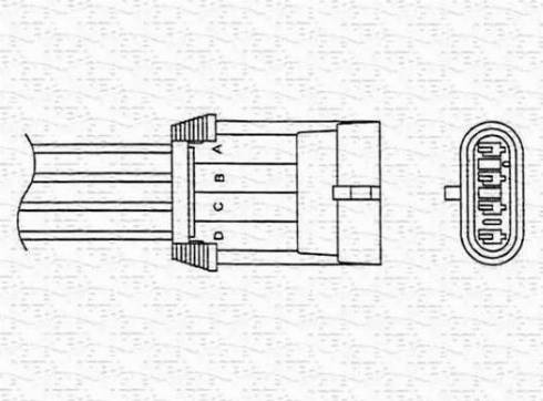 Magneti Marelli 460001938010 - Lambda zonde ps1.lv