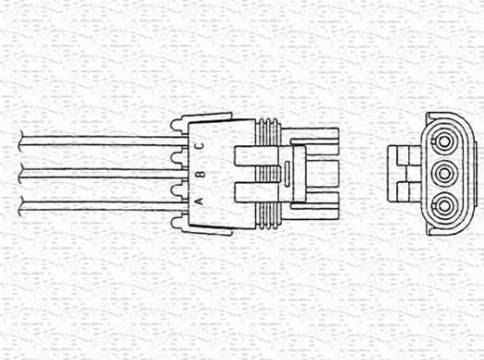 Magneti Marelli 460001861010 - Lambda zonde ps1.lv