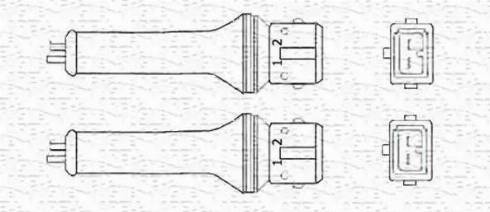 Magneti Marelli 460000220010 - Lambda zonde ps1.lv