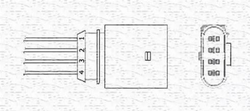 Magneti Marelli 460002140710 - Lambda zonde ps1.lv