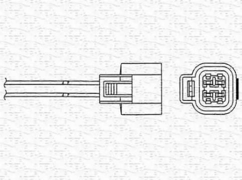 Magneti Marelli 460002141910 - Lambda zonde ps1.lv