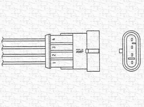 Magneti Marelli 460002146120 - Lambda zonde ps1.lv