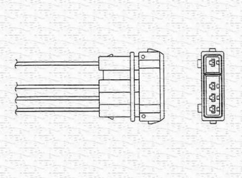 Magneti Marelli 460000183010 - Lambda zonde ps1.lv