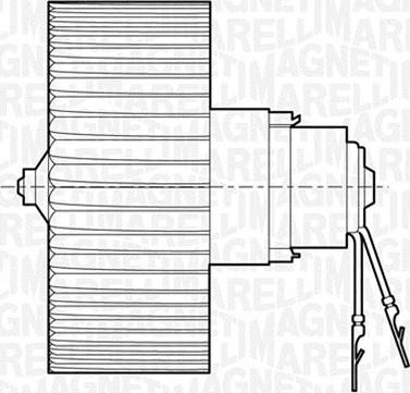 Magneti Marelli 069401294010 - Salona ventilators ps1.lv