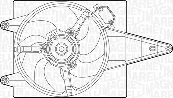 Magneti Marelli 069402271010 - Ventilators, Motora dzesēšanas sistēma ps1.lv