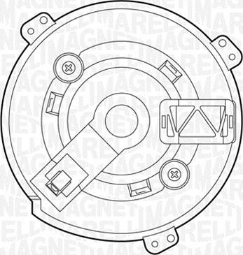 Magneti Marelli 069412520010 - Salona ventilators ps1.lv